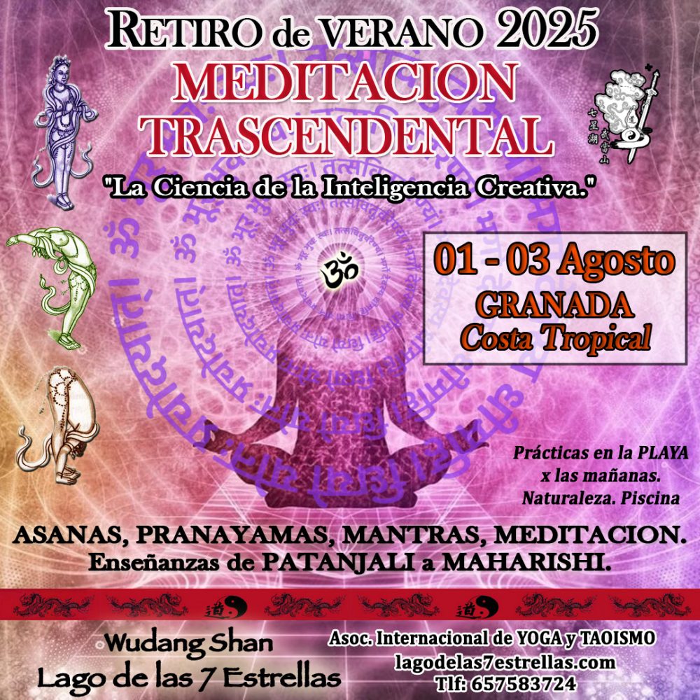 01 a 03 ago. 2025: Retiro de Verano de MEDITACION TRASCENDENTAL