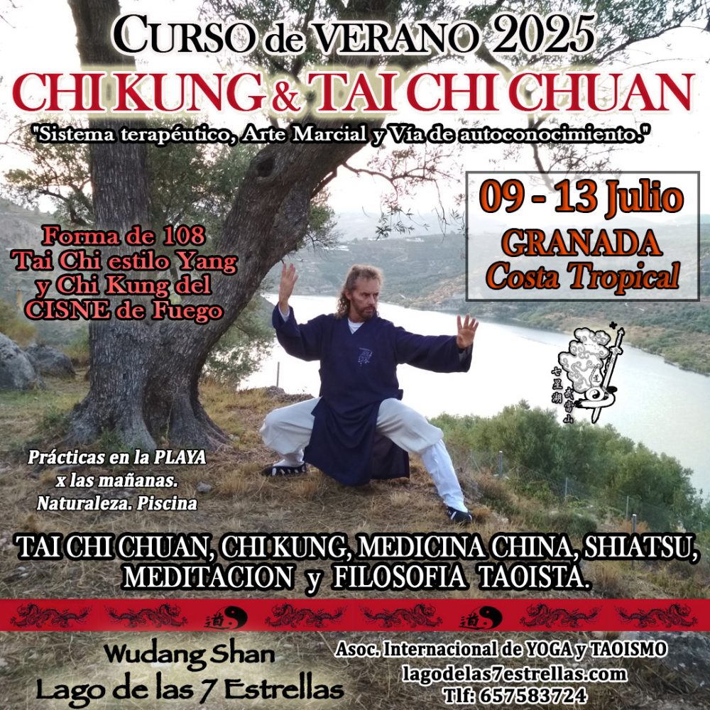 09 a 13 jul. 2025: Curso de Verano de CHI KUNG y TAI CHI