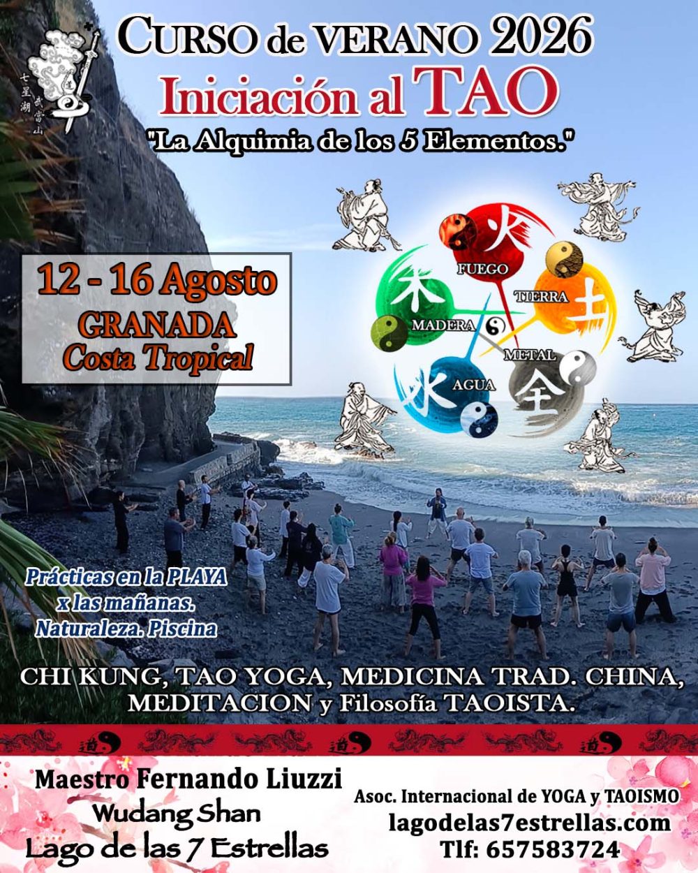 12 a 16 ago. 2026: Curso de Verano INICIACION al TAO