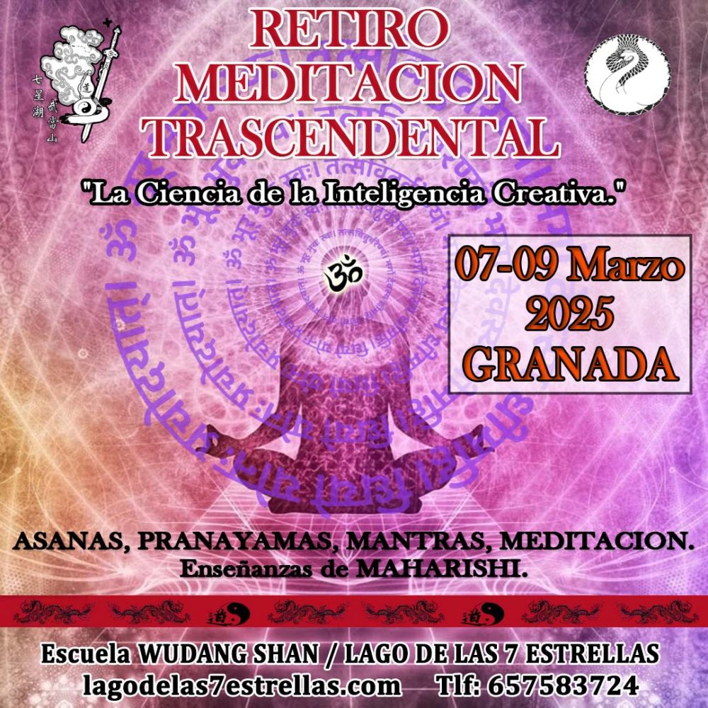 07-09 Mar. 2025: Retiro de MEDITACION TRASCENDENTAL.