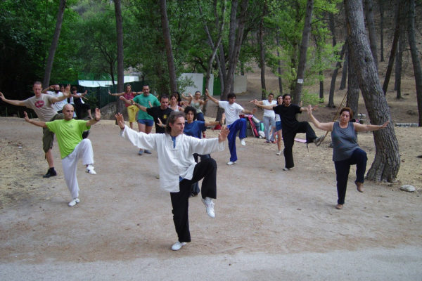 Fotos del curso de verano de Tai-Chi, Chi-Kung, Kung-Fu y Shiatsu… Jul. 2007